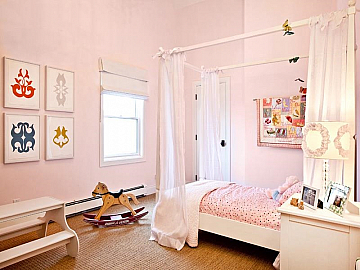 Kích thích trí sáng tạo cho trẻ nhỏ từ màu sơn phòng ngủ