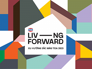 Khám phá Xu hướng sắc màu TOA 2023: <br> Living Forward