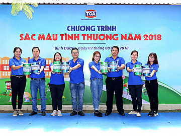 SƠN TOA TIẾP TỤC LAN TỎA “SẮC MÀU TÌNH THƯƠNG – COLOR OF LOVE 2018”