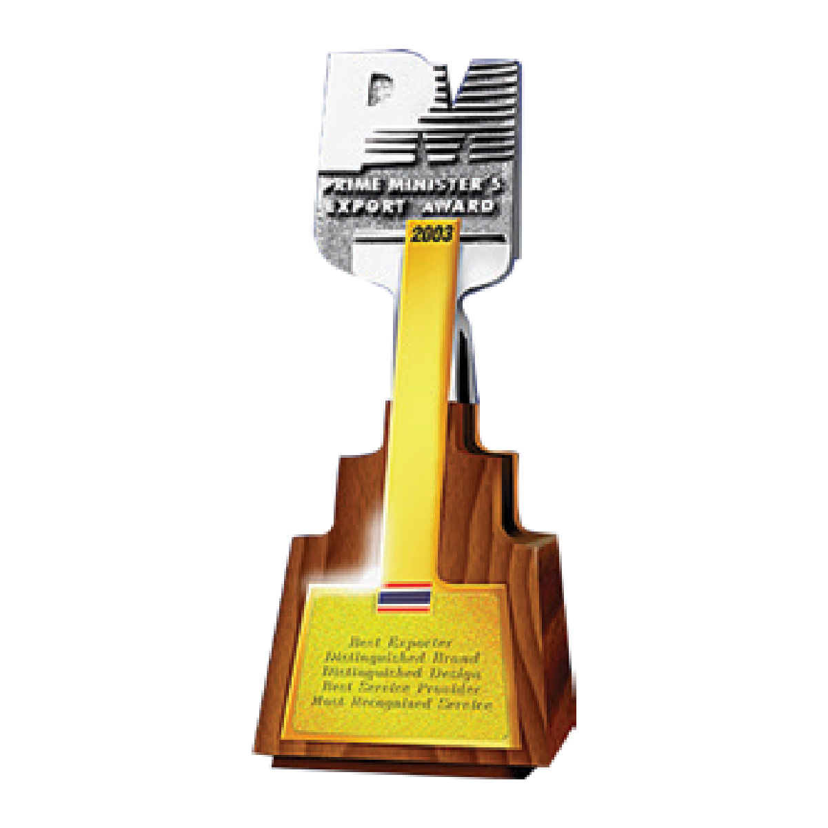 Prime Minister’s Export Award 2003