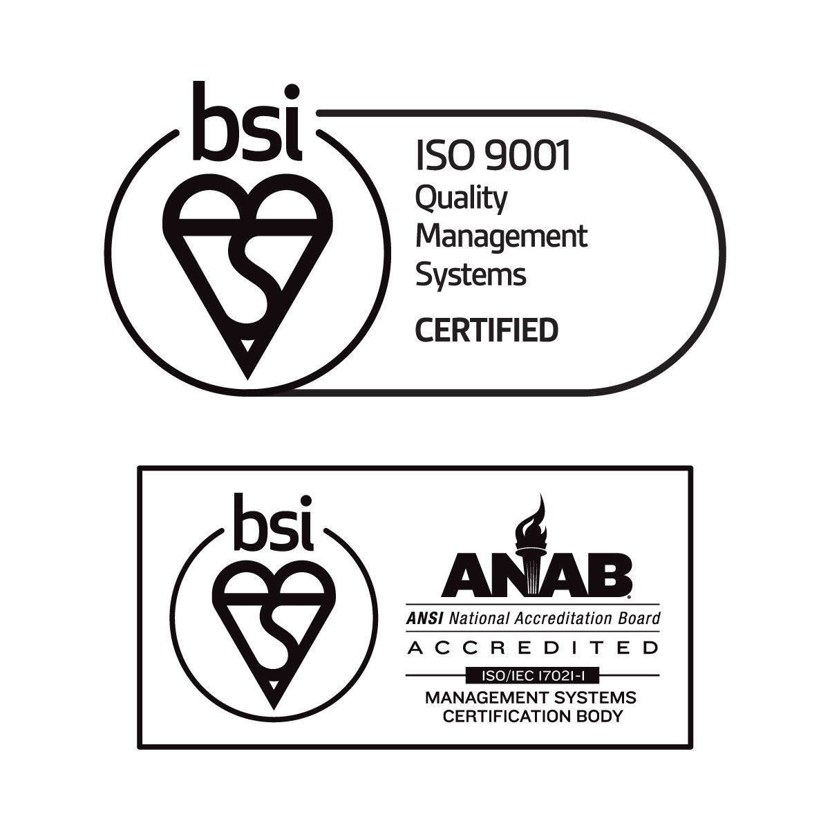 ISO 9001 - Certificate of Quality Management