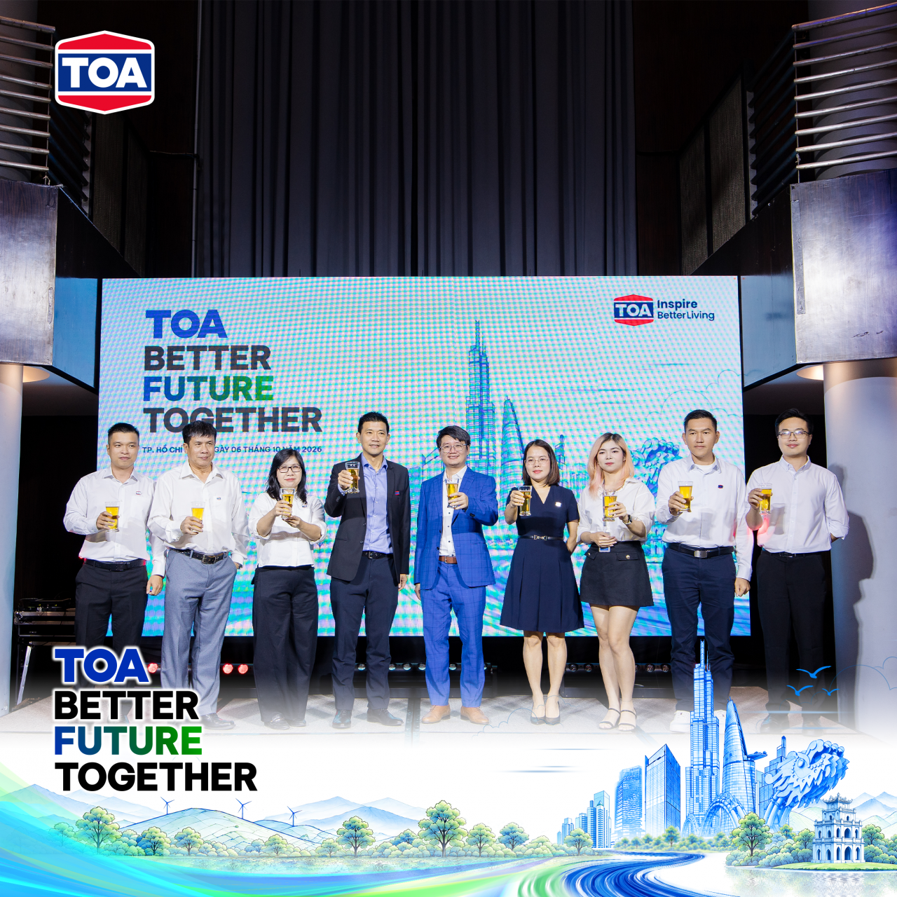Sơn TOA Việt Nam Đồng Hành Cùng Đối Tác Kiến Tạo Tương Lai Xanh Tại Hội Thảo TOA Better Future Together